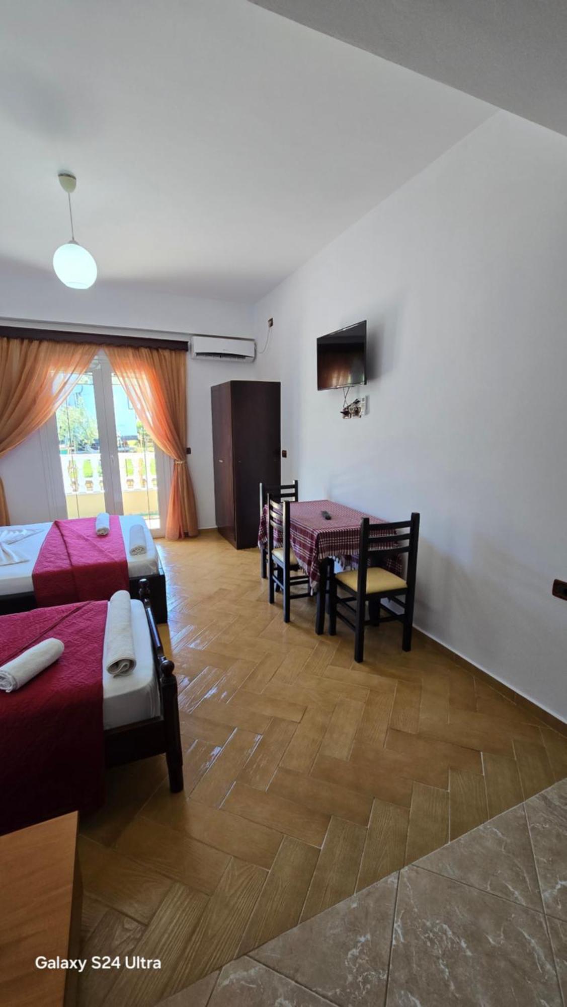 Vila Zeqo Muka Ksamil Szoba fotó